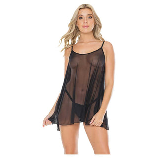 Coquette Sheer Temptation Mesh Chemise