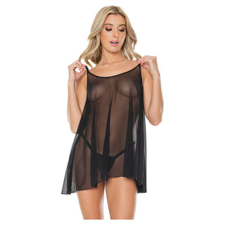 Coquette Sheer Temptation Mesh Chemise