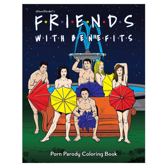 Wood Rocket Friends With Benefits Coloring Book