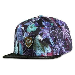 Grassroots Greg Lutzka Ganja Bahama Purple Snapback Hat