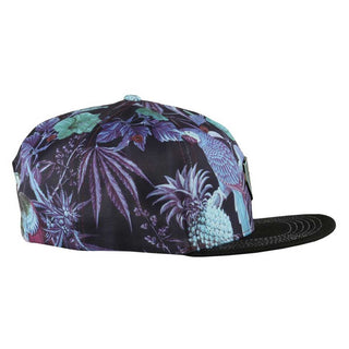 Grassroots Greg Lutzka Ganja Bahama Purple Snapback Hat