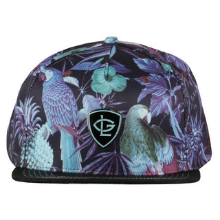 Grassroots Greg Lutzka Ganja Bahama Purple Snapback Hat