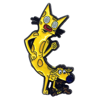 Kolorspun Cat Dog Enamel Pin