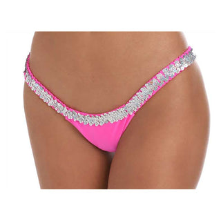 Minor Creations Sequin Trimmed Butterfly Thong