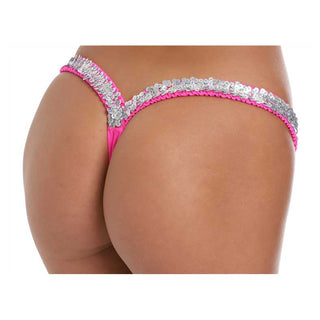 Minor Creations Sequin Trimmed Butterfly Thong