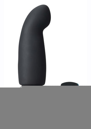 Anal Adventures Platinum Circuit Butt Plug with Remote Control - Black