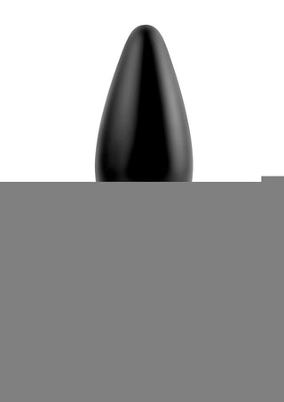 Anal Fantasy Collection Small Silicone Plug Kit - Black - Small - 3.5in