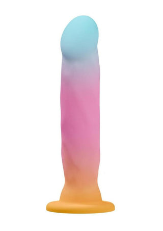 Avant Golden Dawn Silicone Artisan Dildo - Multicolor