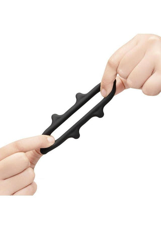 B-Vibe Flex Ring Spike Silicone Cock Ring