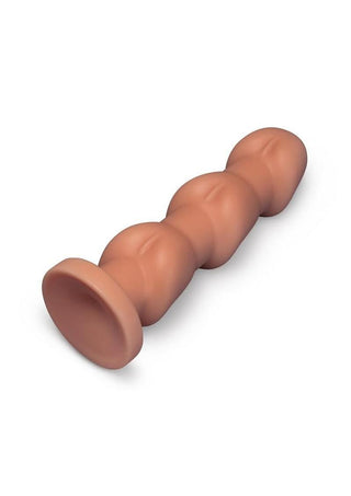 B-Vibe Headz Multi Bulb Dildo with Flared Base