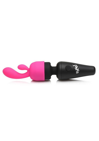 Bang! 10x Mini Wand Set Rechargeable Silicone Vibrator with 3 Attachments
