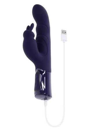 Big Deal Girthy Rechargeable Silicone Rabbit Vibrator