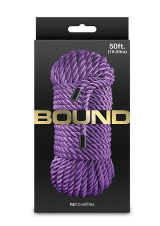 Bound Rope - Purple - 50ft