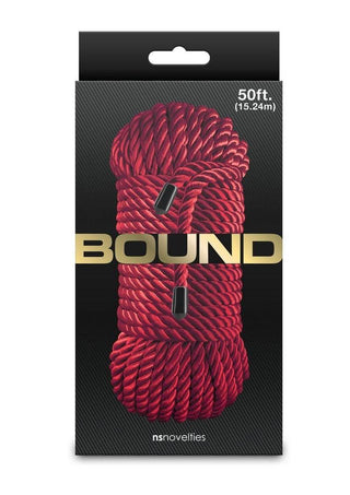 Bound Rope - Red - 50ft