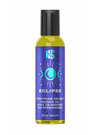 Celestial Collection Pheromone Massage Oil 2oz - Eclipse