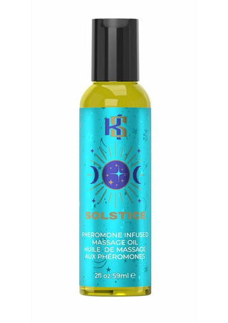 Celestial Collection Pheromone Massage Oil 2oz - Solstice