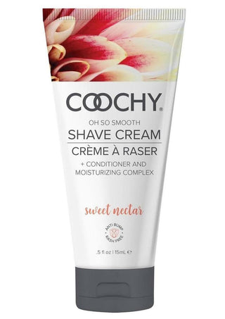 Coochy Shave Cream Sweet Nectar .5oz Sampler Tube