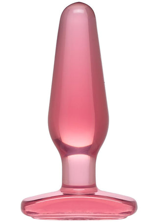 Crystal Jellies Butt Plug - Pink - Medium