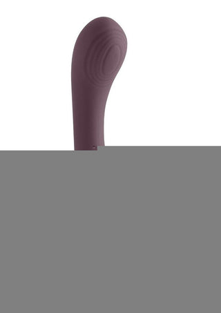 Desire Collection Pure Rechargeable Silicone Vibrator - Purple