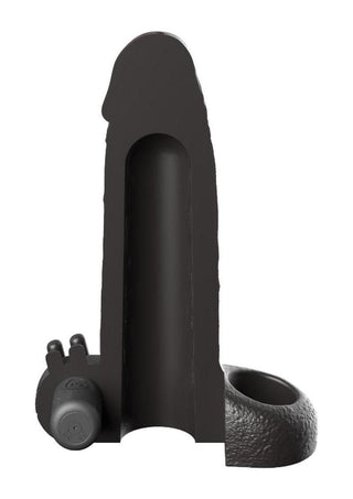 Fantasy X-Tensions Vibrating Real Feel Extension with Rechargeable Bullet