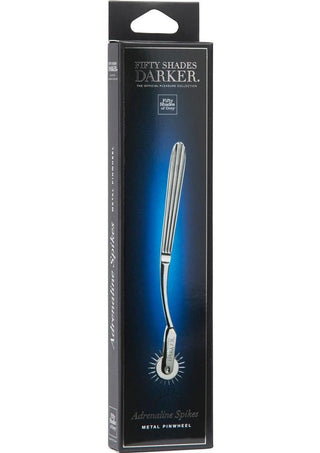 Fifty Shades Darker Adrenaline Spikes Metal Pinwheel - Metal/Silver