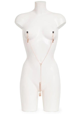 Fifty Shades Freed All Sensation Nipple and Clitoral Chain - Purple