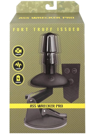 Fort Troff Ass Wrecker Pro Rechargeable Vac-U-Lock Accessory with Wireless Remote - Black