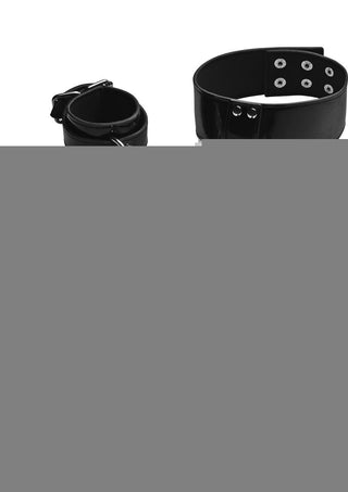 Frisky Bound Around Neck to Wrist Restraints - Black