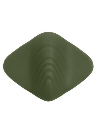 Gender X Pleasure Pad Rechargeable Silicone Clitoral Stimulator - Green