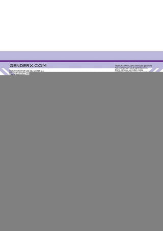 Gender X Sili-Water Hybrid Lubricant - 2oz