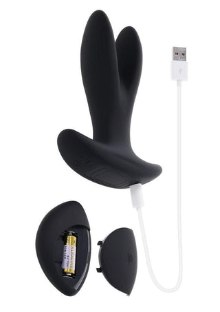 Gender X Spread The Love Rechargeable Silicone Vibrating Anal Plug with Remote Control