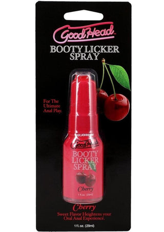 Goodhead Booty Licker Spray - Cherry - 1oz