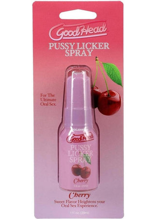 Goodhead Pussy Licker Spray - Cherry - 1oz