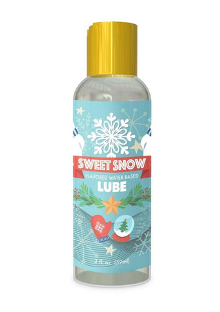 Holiday Lube Sweet Snow Water Based Lubricant 2oz - Blue Raspberry