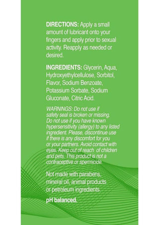 Holiday Lube Toffee Water Based Lubricant 2oz - Salted Carmel