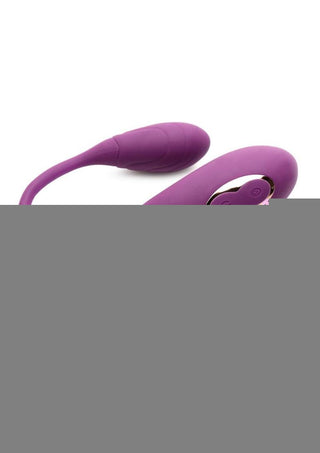 Inmi Slim Pulse Rechargeable Silicone 7x Pulsing Clit Stimulator and Vibrating Egg
