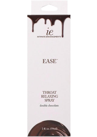Intimate Enhancements Ease Throat Relaxing Spray 2oz - Double Chocolate