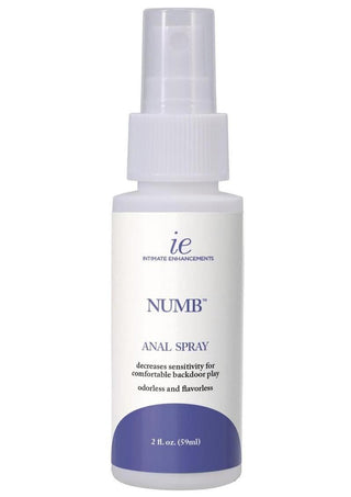 Intimate Enhancements Numb Anal Numbing Spray - 2oz