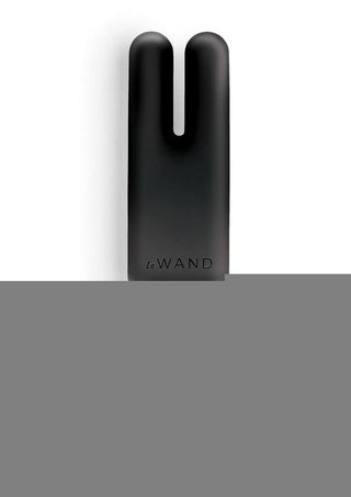 Le Wand Deux Silicone Rechargeable Dual Vibrator - Black
