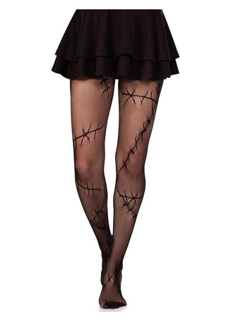 Leg Avenue Stiched Up Net Tights