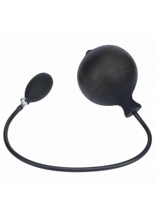 Levelz Ribbed Inflatable Silicone Anal Plug