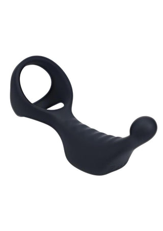 Levelz Vibrating Silicone Rechargeable Prostate Stimulator with Tri O Cock Ring