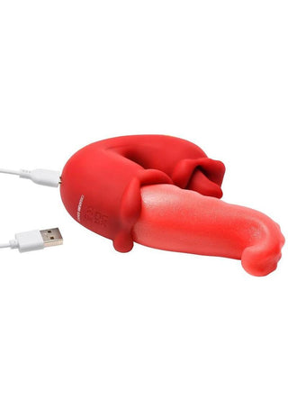Lickgasm Lick Lasher Rechargeable Silicone Licking Vibrator
