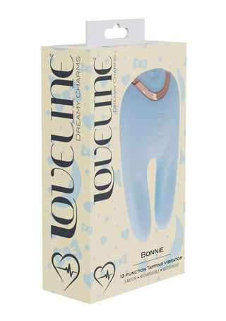 Loveline Bonnie Airtaptech 10 Function Rechargeable Vibrator - Blue
