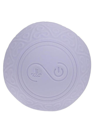 Loveline Comfortpulse 10 Function Vibrating Rechargeable Silicone Duo Massager - Lavender/Purple