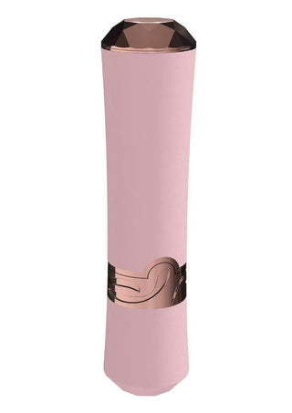 Loveline Dahlia 10 Function Silicone Lipstick Vibrator - Pink