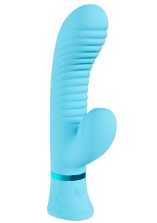 Loveline Mystique 10 Function Rechargeable Silicone Ribbed Rabbit