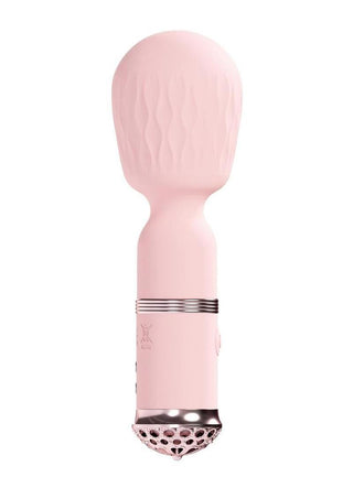 Loveline Velour 10 Function Rechargeable Silicone Mini-Wand