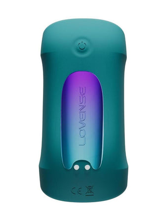 Lovense Gush 2 Motion Handsfree Silicone Rechargeable Oscillating Masturbator - Green