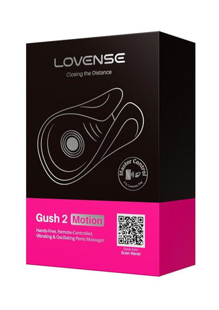 Lovense Gush 2 Motion Handsfree Silicone Rechargeable Oscillating Masturbator - Green